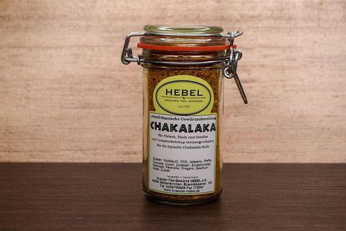 Chakalaka Gewürzzubereitung 130 g im Bügelglas